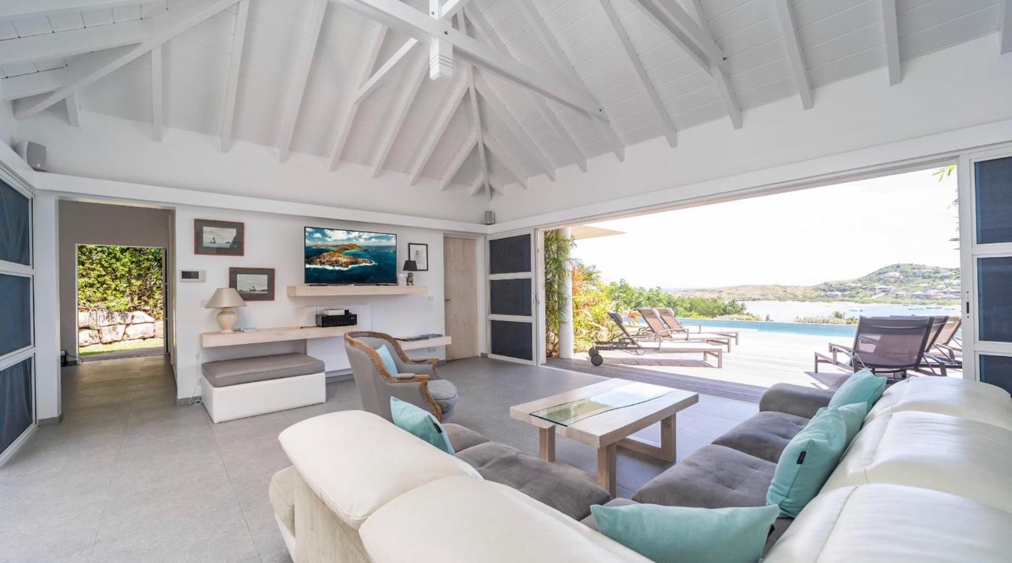Charming Villa With Outstanding View Marigot Exterior foto