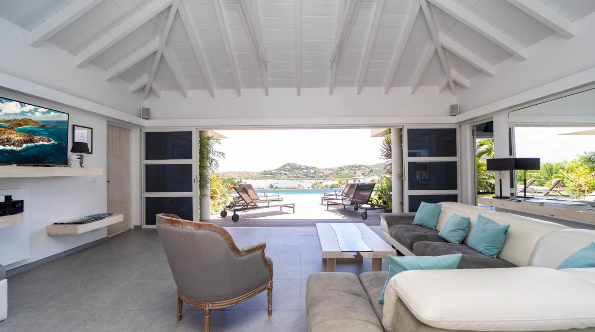 Charming Villa With Outstanding View Marigot Exterior foto