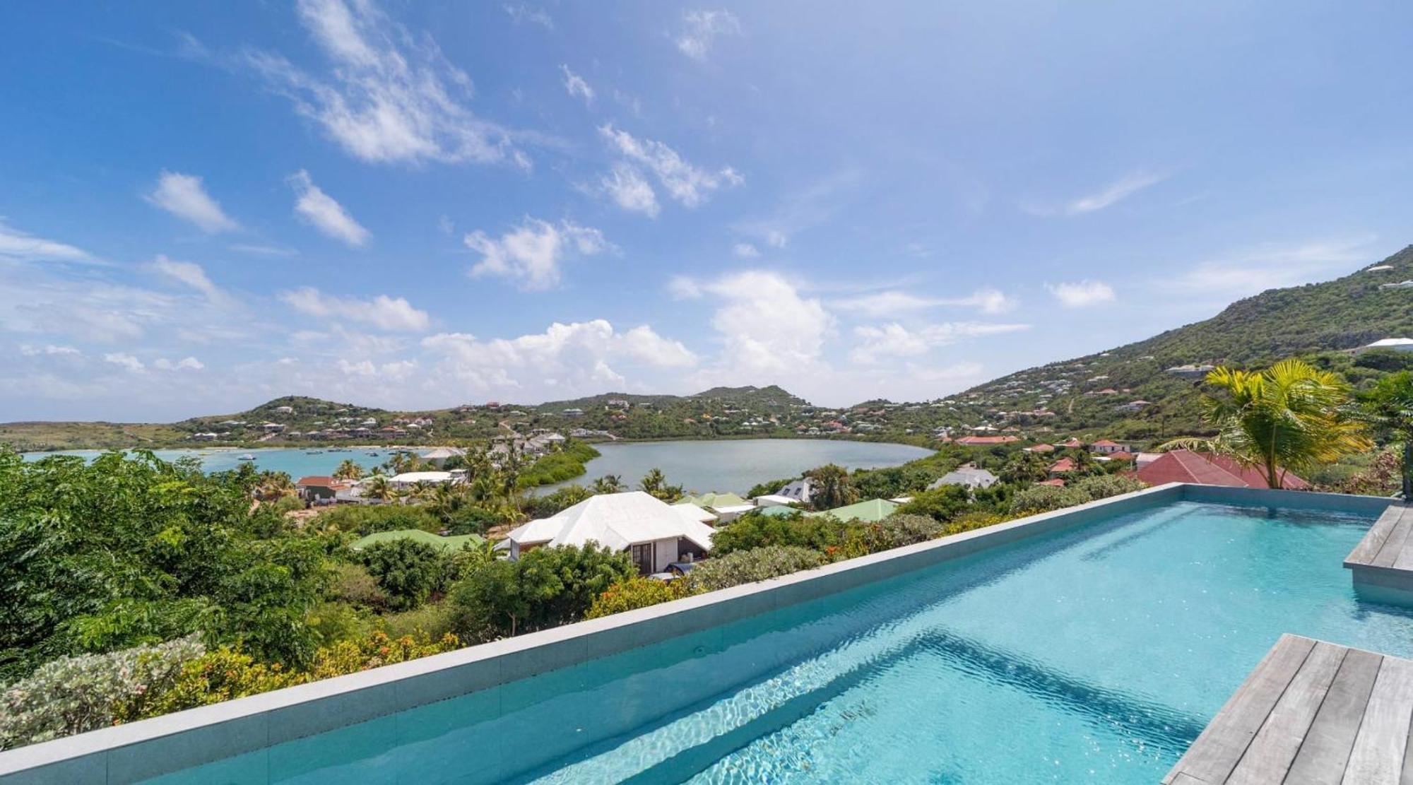 Charming Villa With Outstanding View Marigot Exterior foto