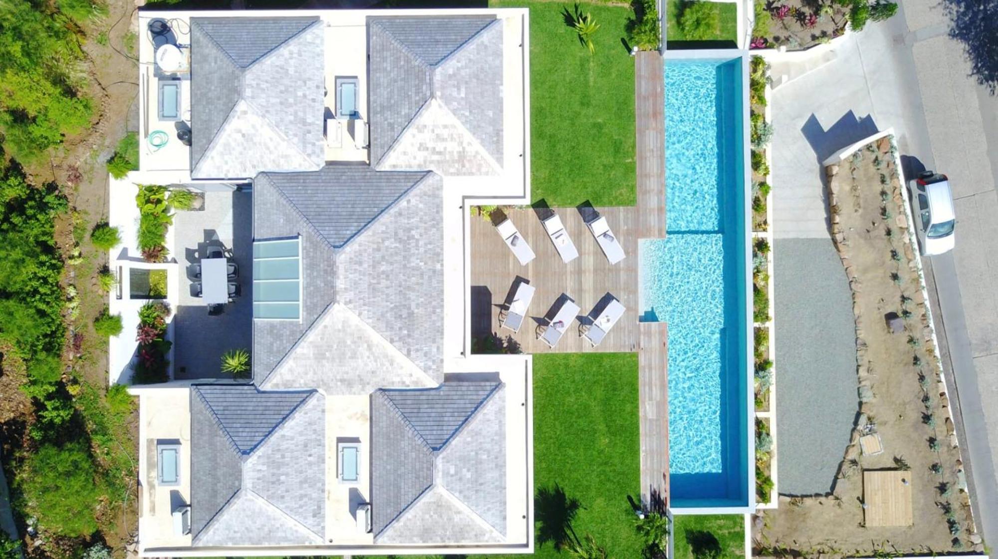 Charming Villa With Outstanding View Marigot Exterior foto