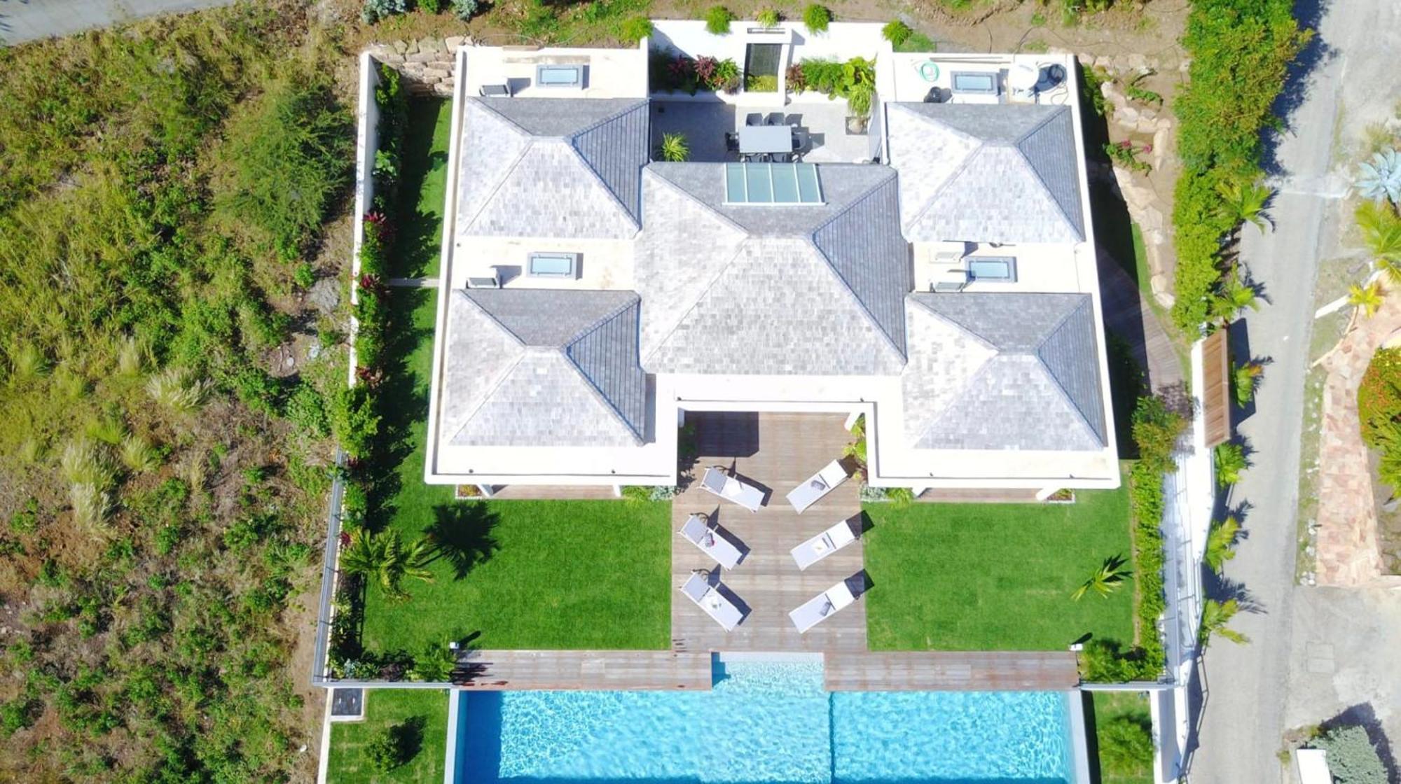 Charming Villa With Outstanding View Marigot Exterior foto