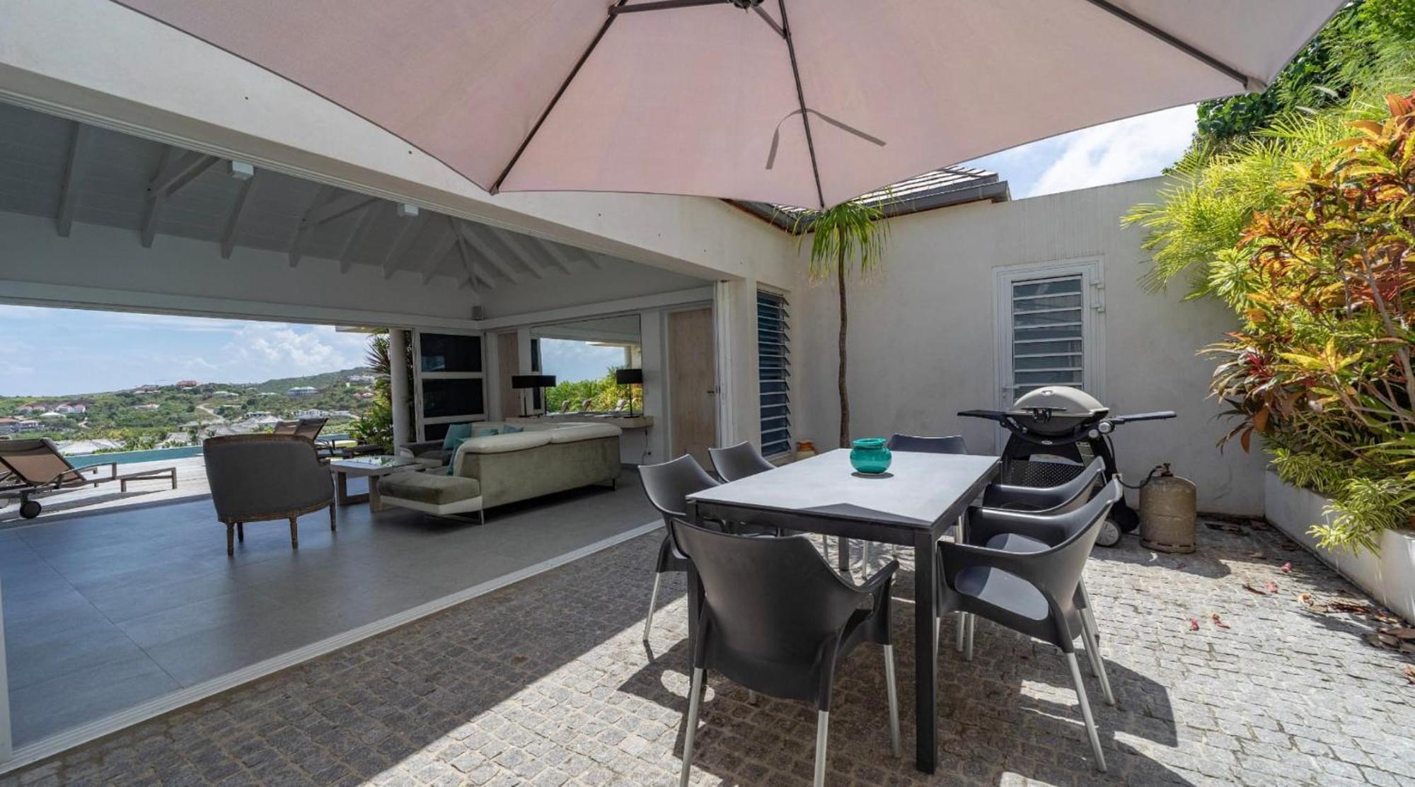 Charming Villa With Outstanding View Marigot Exterior foto